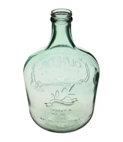 Atmosphera - Vase dame jeanne en verre recyclé h 42 cm Outlet