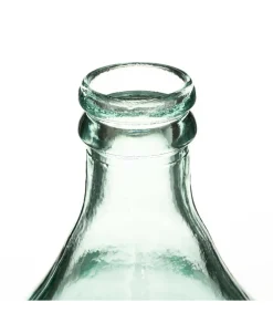 Atmosphera - Vase dame jeanne verre recyclé transparent h 56 cm Sale