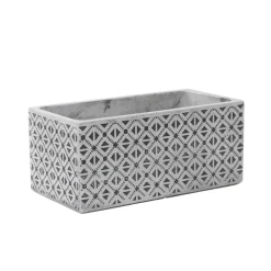 NA Cache-Pots Et Bacs D'Intérieur|Pots, Jardinières Et Carrés Potagers | Bac Bayonne gris L.55x24cm
