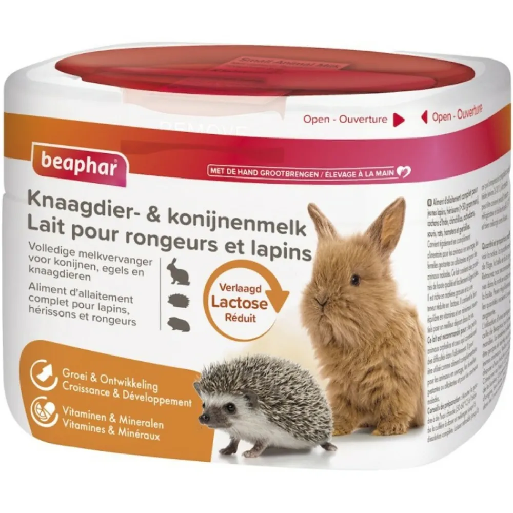 Beaphar Hygiène Et Soins | - Complément alimentaire rongeurs et lapins - lait maternisé - 200 g