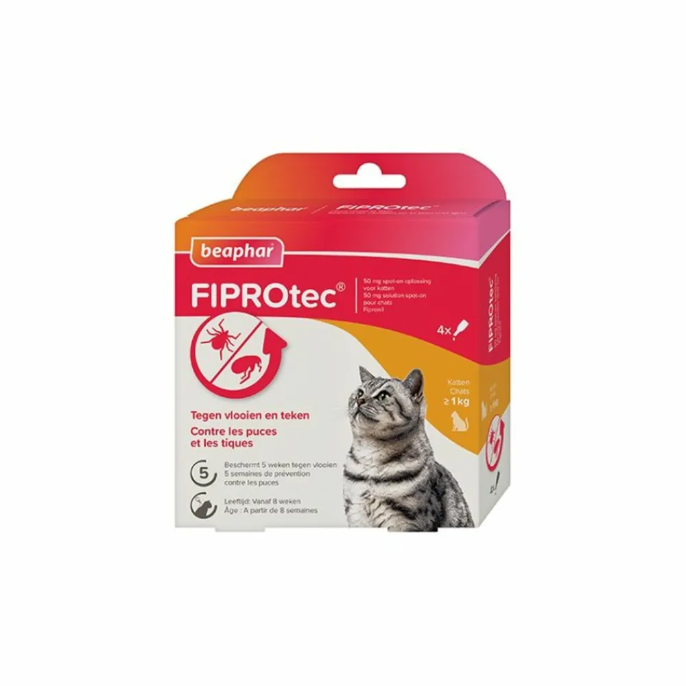 Beaphar - Fiprotec 50 mg chat - 1 pipette Best