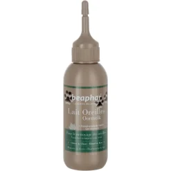 Beaphar - Lait nettoyant pour oreilles chiens et chats : Romarin et thym, 125 ml Hot