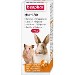 Beaphar Hygiène Et Soins | - Multi-vitamines lapins et rongeurs 50 ml