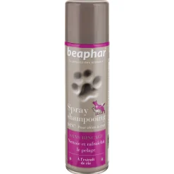Beaphar - Spray Shampooing sec sans rinçage, extrait de riz pour chien : 250 ml Hot