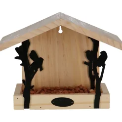 Best For Birds Oiseaux Du Jardin | - Mangeoire murale en pin et fer