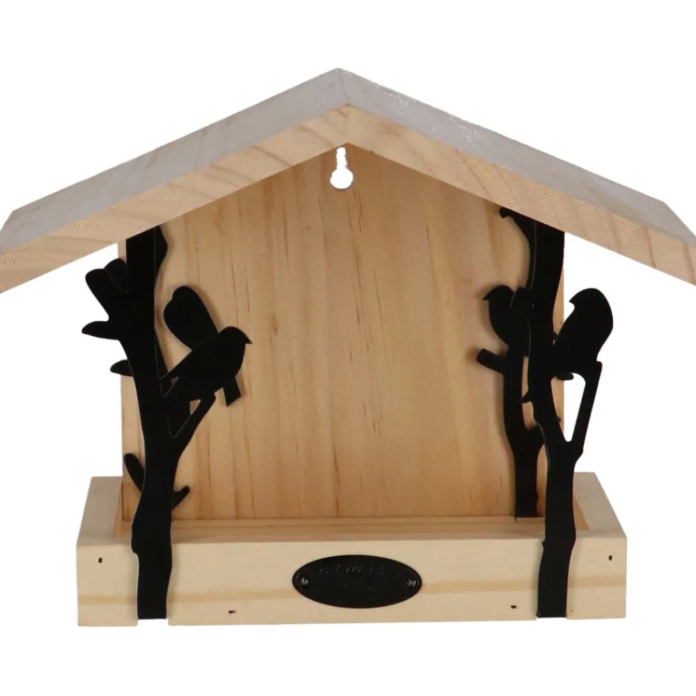 Best For Birds Oiseaux Du Jardin | - Mangeoire murale en pin et fer