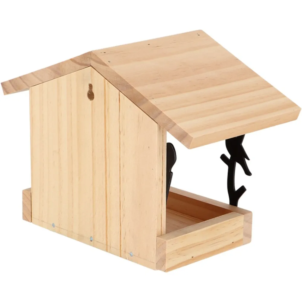 Best For Birds Oiseaux Du Jardin | - Mangeoire murale en pin et fer