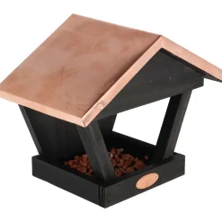 Best For Birds - Mangeoire murale en pin et cuivre Clearance