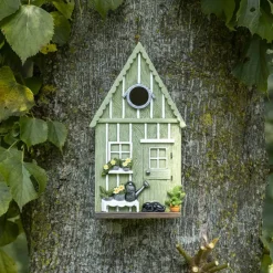 Best For Birds - Nichoir à mésange en polyrésine et bois contreplaqué abri de jardin
