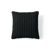 Best Mobilier - Garance - coussin - en velours côtelé grosses côtes - 40x40 cm New