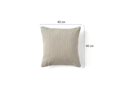 Best Mobilier Linge De Maison Et Coussins | - Garance - coussin - en velours côtelé - 40x40 cm