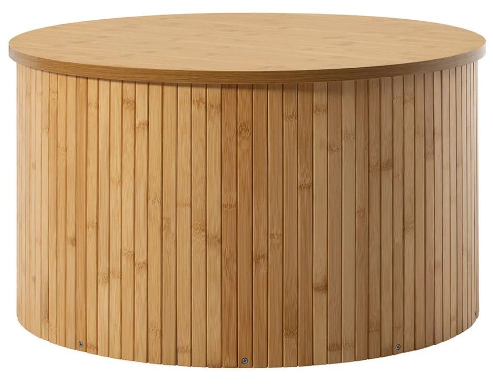 Best Mobilier - Kofu - table basse - bambou - 60 cm Discount