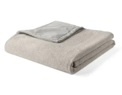 Best Mobilier Linge De Maison Et Coussins | - Paolo - plaid - 200x140 cm - en velours texturé et velours