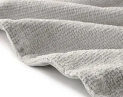 Best Mobilier Linge De Maison Et Coussins | - Paolo - plaid - 200x140 cm - en velours texturé et velours