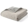 Best Mobilier Linge De Maison Et Coussins | - Paolo - plaid - 100x140 cm - en velours texturé et velours