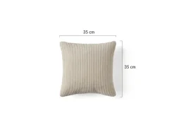 Best Mobilier Linge De Maison Et Coussins | - Pivoine - coussin - en velours côtelé - 35x35 cm