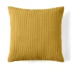 Best Mobilier - Selma - coussin - en velours côtelé - 60x60 cm Outlet