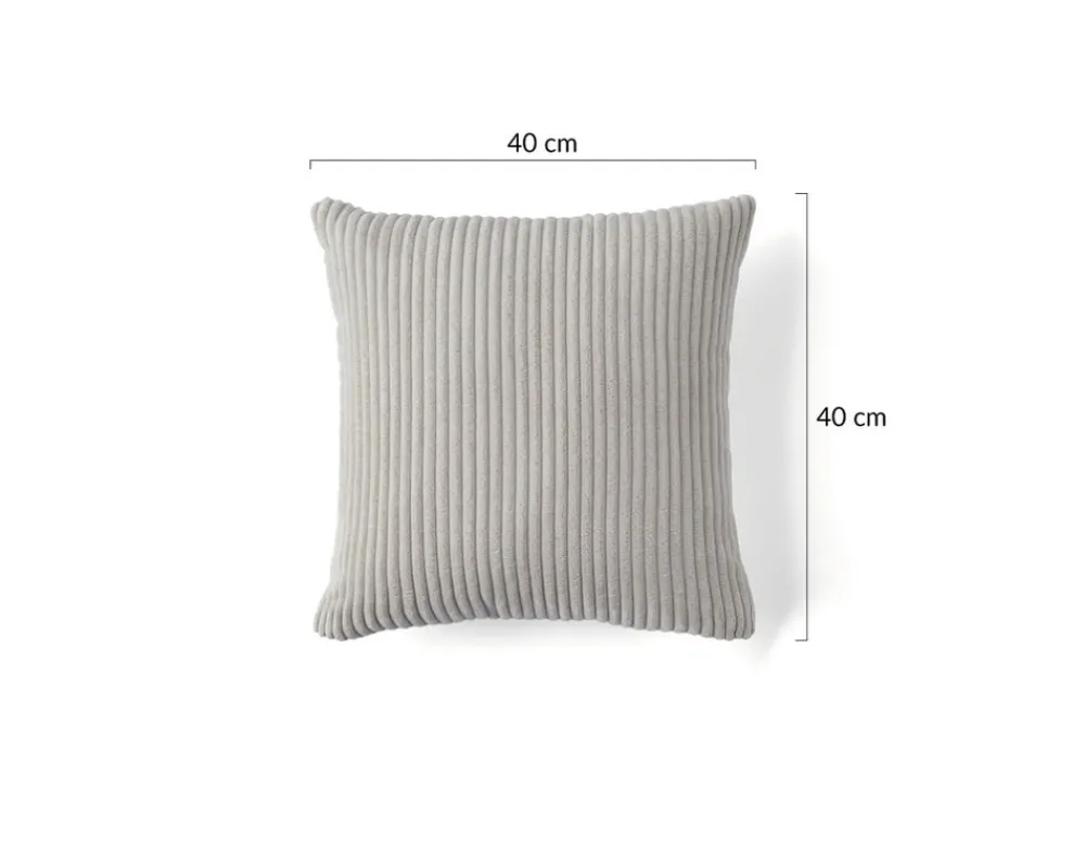 Best Mobilier Linge De Maison Et Coussins | - Selma - coussin - en velours côtelé - 40x40 cm