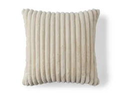 Best Mobilier Linge De Maison Et Coussins | - Sierra - coussin - en fausse fourrure côtelé - 60x60 cm