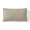 Best Mobilier - Stella - coussin - en velours côtelé grosses côtes - 32x57 cm Online