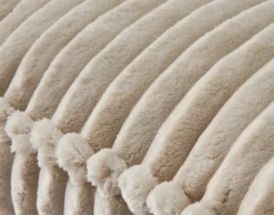 Best Mobilier - Stella - coussin - en velours côtelé grosses côtes - 32x57 cm Online