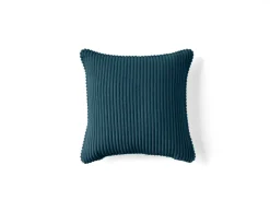 Best Mobilier - Topaze - coussin - en velours côtelé - 40x40 cm Discount