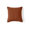 Best Mobilier - Topaze - coussin - en velours côtelé - 40x40 cm Hot