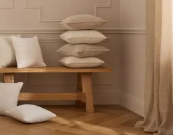 Best Mobilier Linge De Maison Et Coussins | - Topaze - coussin - en velours côtelé - 40x40 cm