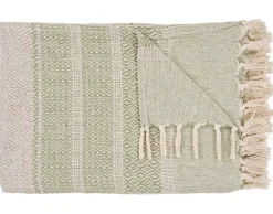 Best Mobilier - Vittoria - plaid - 130x180 cm - en coton New