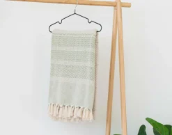 Best Mobilier - Vittoria - plaid - 130x180 cm - en coton New