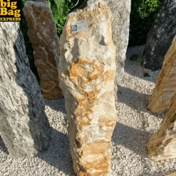 Big Bag Express - Monolithe décoratif de jardin en onyx angel sparks nat col 116cm Outlet