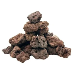 Big Bag Express Terreaux Et Paillage | - Pack 6 x big bag de 1m³ (+/- 120m²) gravier pouzzolane rouge / noir ø 10/20 mm - livraison standard