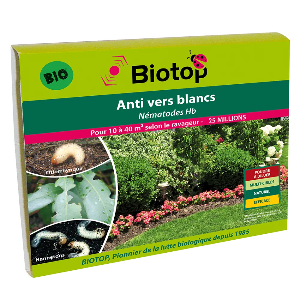 Biotop - Nématodes utiles hb anti vers blancs - 25m Outlet