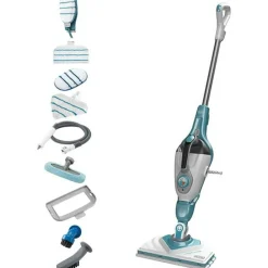 NA Entretien De La Maison | Black+decker nettoyeur balai vapeur 1600w bleu - bhsm166dsmqs