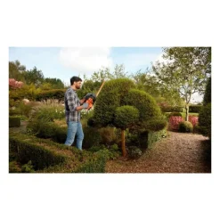 Black & Decker Taille-Haies, Tronçonneuses Et Élagueuses | - S.o.f. Taille-haie 500w 55cm 22mm behts401-qs black+decker.