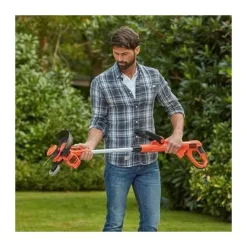 Black+Decker - Tondeuse a gazon outil 3-en-1 filaire 550w coupe-bordures besta530cm-qs dresse-bordures et 30 cm Online