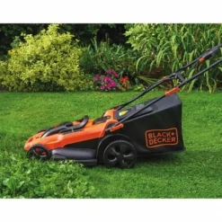 Black+Decker Tondeuses | - Tondeuse a gazon a gazon electrique sans fil 36v clma4820l2-qw - - 7 hauteurs réglables - fonction mulching
