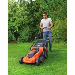 Black+Decker Tondeuses | - Tondeuse a gazon a gazon electrique sans fil 36v clma4820l2-qw - - 7 hauteurs réglables - fonction mulching