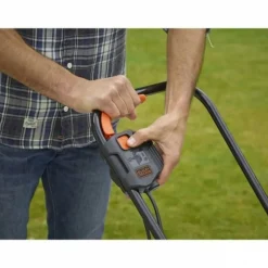 Black + Decker Tondeuses | - Tondeuse a gazon a gazon electrique filaire 1200w 32 cm - black+decker - bemw451-qs - 3 hauteurs réglables