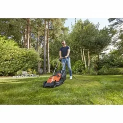 Black + Decker Tondeuses | - Tondeuse a gazon a gazon electrique filaire 1200w 32 cm - black+decker - bemw451-qs - 3 hauteurs réglables