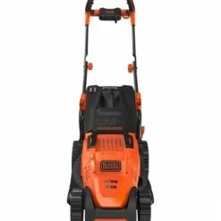 Black+Decker Tondeuses | - Tondeuse a gazon filaire 1400w poignée bike bemw461bh-qs 34 cm - 6 hauteurs réglables - idéale pour 300 a 400m²