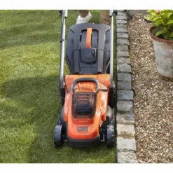 Black+Decker Tondeuses | - Tondeuse a gazon a gazon electrique sans fil 36v bcmw3336l1-qw - - coupe 33cm - batterie 2,5 ah - mulching