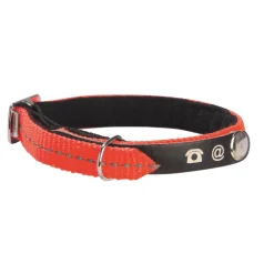 Bobby Colliers Et Laisses Pour Chats | - Collier nylon chat Lost orange :Longueur 30 cm