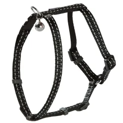Bobby Colliers Et Laisses Pour Chats | - Pack Safe pour chat : harnais et laisse nylon noir
