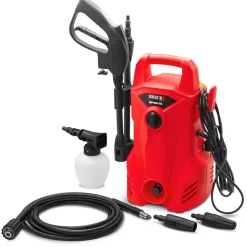 Brick Broyeurs, Nettoyeurs Et Souffleurs | - Nettoyeur haute pression 1400w - 105 bars - buse turbo et buse rotative -