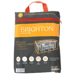 Brighton Entretien Du Mobilier | - Housse pour table et chaises de jardin en polyester - 240x130x70 cm