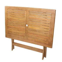 Brighton - Table de jardin Falcon MAYA en acacia - 110x70x72 cm Hot