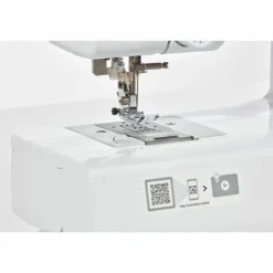 Brother Mercerie | - Machine à coudre électronique blanche 40 points de couture - systeme d'enfile-aiguille et écran lcd