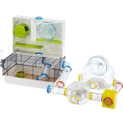NA Cage modulable hamsters souris ferplast olimpia aire de jeux équipée