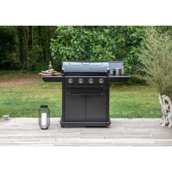 Campingaz Barbecues Et Planchas | - Barbecue à gaz Onyx noir 4 brûleurs - 157x69x119 cm